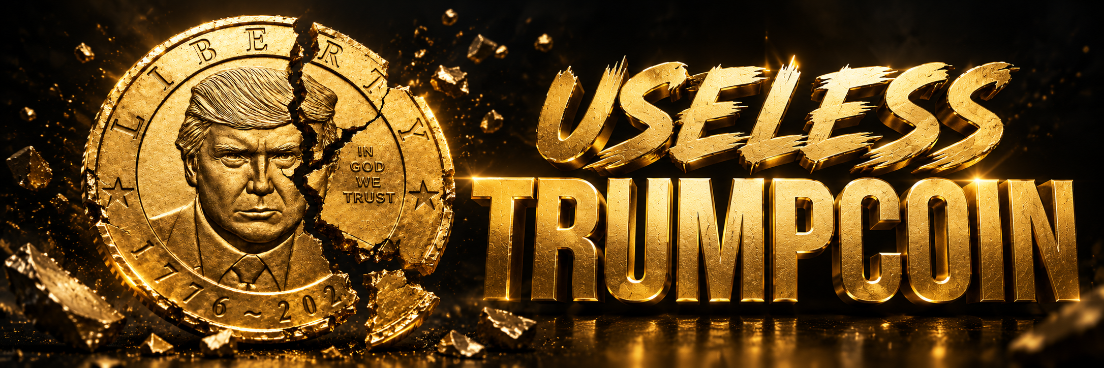 USELESS TRUMPCOIN banner